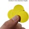 Gold 1Inch Foil Metallic Glitter Round Tissue Paper Confetti Table Decoration Confetti Dot Pastel Bulk Table Scatter Confetti Paper for Packaging Wedding Bachelorette Baby Shower Party, 5000PCs